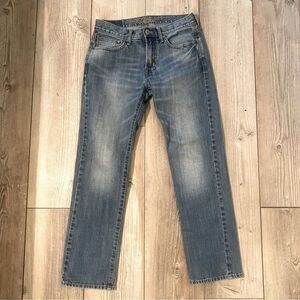 American Eagle men’s denim jeans slim straight style size 28 x 30